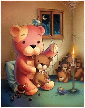 Teddy Bear Card