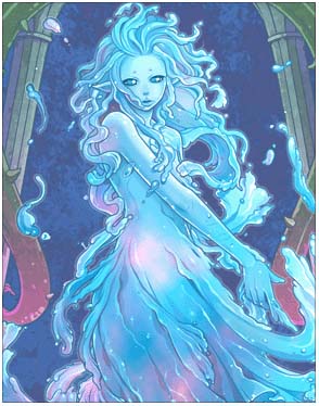 Aqua Elemental Card